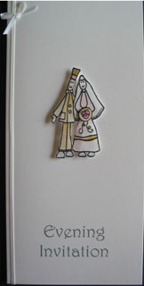 another sample wedding stationery
